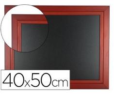 Pizarra negra Liderpapel mural de madera 40x50 cm