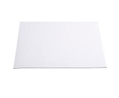 WOLFPACK LINEA PROFESIONAL 5411193 Pizarra Iman PVC Blanca 210x305x1 mm, 31x22x1 cm