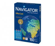 Navigator OFFICE CARD A4 - Papel (Color blanco, 160 g/m², ISO 9001, ISO 14001)