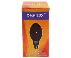 Omnilux 89512005 - Bombilla de luz ultravioleta (E27, 125 vatios)