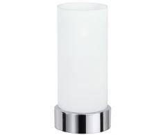Paulmann 77029 Pinja - Lámpara de mesa de níquel