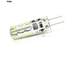 Mengjay® 15 piezas G4 2W LED Bombilla Blanco Frío 6400K 150LM intensidad no regulable 24 SMD 3014 Omni Directional Bi-Pin 360 grados de ángulo de haz de ahorro de energía lámpara de luz AC/DC 12 V