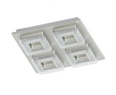 LED de WL lámpara de techo cromada cristal 'fradelo'