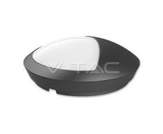 V-TAC 4971 Negro, Blanco iluminación de techo - Lámpara (Dormitorio, Oficina, Negro, Blanco, IP66, Empotrada, Alrededor, 1 bombilla(s))