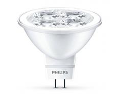 Philips LED Bombilla spot de 4,7w (35w) casquillo GU5.3, 36 grados de apertura,blanco calido 2700k, no regulable
