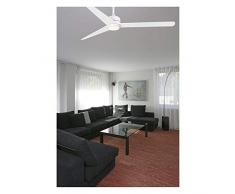 FARO BARCELONA 33722 - NU LED Ventilador de Techo con luz Blanco con Motor DC