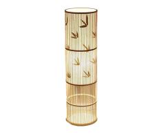 Zytyek lámpara de pie Salon Lámpara Japonesa Creativa Rattan Sala de Estar Lámpara del sudeste asiático Retro Tea Room decoración Hecha a Mano de la Rota de bambú de la lámpara lámpara de pie Sentado