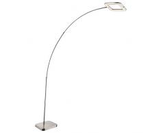 18 W LED Lámpara de pie arco Vertical telescópico lámpara regulable cromo iluminación Globo 59051