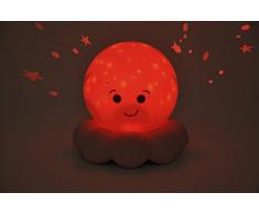 Cloud B to go luz nocturna pulpo rosa Rose