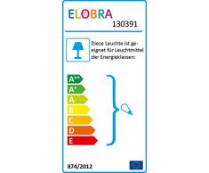 elobra - Lámpara de techo Fútbol Arena, madera, azul/verde, a + +