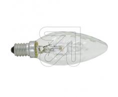 Osram Velaw Bombilla Halógena Vela Rizada E14, W, Blanco Cálido, 30 Vatios