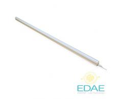 Tubos LED con Regleta Incorporada 120cm, 16W, T5, luz fría 6000K, sustitución Tubo Fluorescente, Fabricante Español