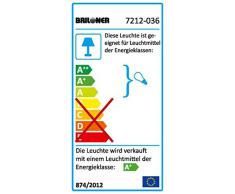 Briloner Leuchten LED empotrada conjunto de 3, empotrable, orientable, baño/baño apto, blanco 7212-036