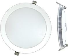 Silver sanz PANEL LED EMPOTRABLE - Downlight plano 18w 4000k 1450lm blanco
