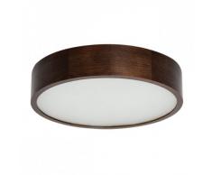 Kanlux Lámpara de Techo Plafón Redondo, Casquillo E27, Wenge'madera de Pared Interno Jasmin-370 we