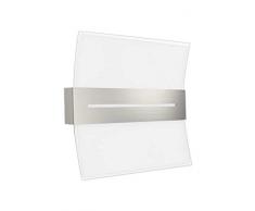 Philips myLiving 335161716 Interior 6W Cromo, Color blanco iluminación de pared - Lámpara (Cepillado, Dormitorio, Salón, Interior, Cromo, Color blanco, Metal, Vidrio, IP20)