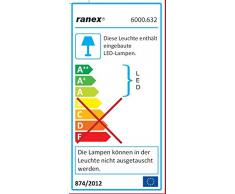 Ranex Lámpara LED de Escritorio, 2.8 W, Negro