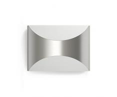 Philips myGarden Herb - Aplique sin Sensor de Movimiento, iluminación Exterior, 6 W, Acero Inoxidable, Blanco cálido, 9.3 x 23 x 16.2 mm, Color Gris