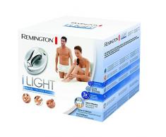 Remington i-Light Essential IPL6250 Depiladora de Luz Pulsada, 100.000 Disparos, Uso Corporal, Unisex, Blanco y Gris