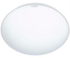 Steinel RS 16 L blanco - Lámpara sensor de techo para el interior, con 360° Detector de movimiento, Sensor invisible con técnica de alta frecuencia, Potencia de 60 W, Cristal opalino, 738013