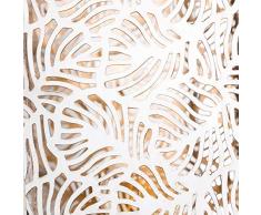 Lámpara de sobremesa blanca de metal étnica para decoración Vitta - LOLAhome