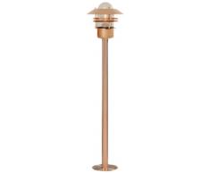 Nordlux 25078030 Blokhus - Lámpara de cobre para jardín (bombilla E27 de 60 W, IP54)
