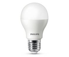Philips 929000220661 - Pack de 2 bombillas LED estándar mate, 60W, casquillo E27, luz cálida, no regulable
