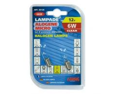 Generico - Blister de 2 lamparas economicas . halogena micro . 12v . h6w . valido para luz posicion .