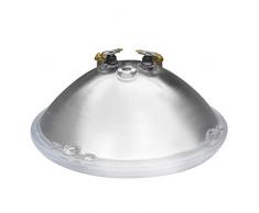 HHF LED Bulbs Lamps, AC/DC 12V llevó la luz for la Piscina, 45W RGB/Blanco Fresco/Blanco cálido PAR56 llevó DC24V Luces subacuáticas 1pcs (Emitting Color : Blanco frío)