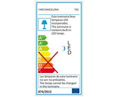 Faro Barcelona 70777 - TOC LED Lámpara portátil gris