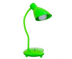 LAMPARA DE MESA DE LA MANGUERA EL MODELO BASE COLOR VERDE Solo se puede utilizar bombilla LED 5w.