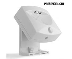 Presence Light Mighty Luz LED con Sensor de Movimiento para Interiores, Blanco, 7,5 x 7 x 2,5 cm