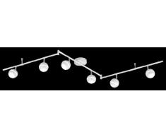 Trio Lighting Focos y lámparas de Pinza LED, 4.2 W, Blanco Foco de 19 x 180 cm