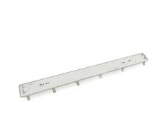 Cablematic - Pantalla estanca para tubo LED 2 x 1500 mm con conexión en dos extremos IP65 T8 G13