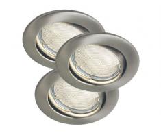 HV-Kit de iluminación empotrada, 3 x GU10/230V/7W-ESL, Nordlux