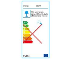 Aplique de pared LED 5W Lámpara de yeso Diseño moderno Arriba y abajo Apliques de iluminación de pared interior Forma de bola redonda Blanco cálido (Incluye bombillas G9)