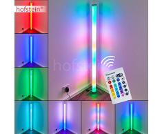 LED Lámpara de pie con cambiadora de colores Laugar color blanco - dormitorio - salón entrada- con mando a distancia