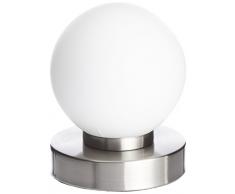 Trio Lighting Prinz Sobremesas y lámparas de pie E14, 40 W, Níquel Mate