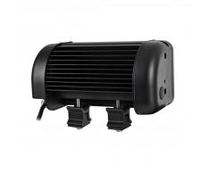 Foco de trabajo - Barra LED CREE de 80w y 19,9 cm de largo, ideal para autocaravanas, yates y vehiculos pesados, es resistente al agua