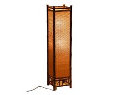 Mlimy Lámparas de pie Lámpara de Estilo Artesanal de bambú Cortina Lámpara de pie Lámpara de jardín Lámpara de Tatami japonés de la lámpara Sala de Estar lámpara de bambú (Size : M)