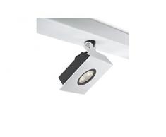 Philips Ledino - Barra de focos, 2 focos, iluminación interior, LED, 7.5 W, 220 V, IP20, corriente alterna, luz blanca cálida, color blanco