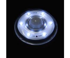 Sensor de movimiento PIR (6 luces LED, inalámbrico)