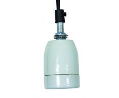 Porta Lámparas Cerámico, recto