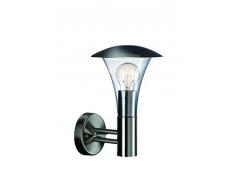 Massive 16120/47/10 - Lámpara de Pared para Exterior de Acero Inoxidable y Plastico, 1 bombilla de 60 W
