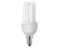 Philips Bombilla de Tubo de bajo Consumo 871150080116610 E14, 11 W, Plata, Color blanco