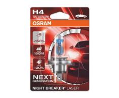 OSRAM 1 H4 B 55/60W 12V, NIGHT BREAKER LASER next Gen, Blister (1 lámpara)