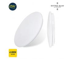 APLIQUE SUPERFICIE LED EXTRAPLANO 24W 1.680 LUMEN 4.000K CIRCULAR 38X6,6CM EDM