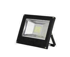 Mysida floodlight Foco Reflector de luz de Seguridad al Aire Libre Impermeable IP66 LED para Patio, Garaje, fábrica, jardín, Calles ect (2 Piezas) (Color : Warmyellow, Tamaño : 200W)