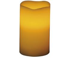 Beco 882.00 - Lámpara LED con forma de vela (7,6 x 12.7 cm, incluye 3 pilas AAA), color naranja