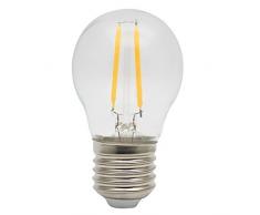 10X E27 Bombilla LED Filamento 2W LED de Edison Ahorro de Energía Bombillas Vintage LED Blanco Cálido 3000K Sustitución del Incandescente 20W Bombilla Edison AC 220V